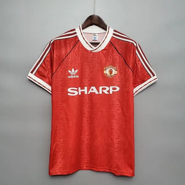 Camiseta de fútbol Manchester United 1990/92 LOCAL MANGA CORTA VERSION FAN